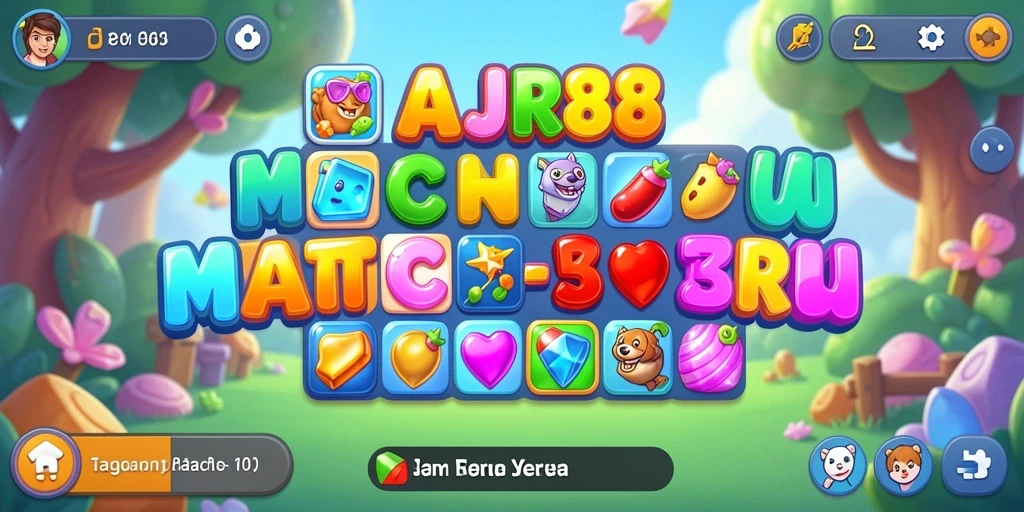 Tampilan gameplay AJR88 yang seru dan menantang.