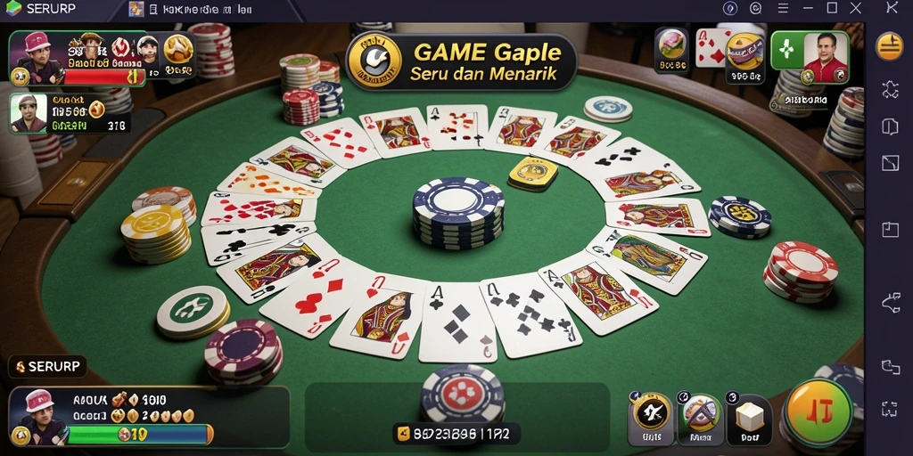 Tampilan gameplay SERURP yang menarik dan menantang.