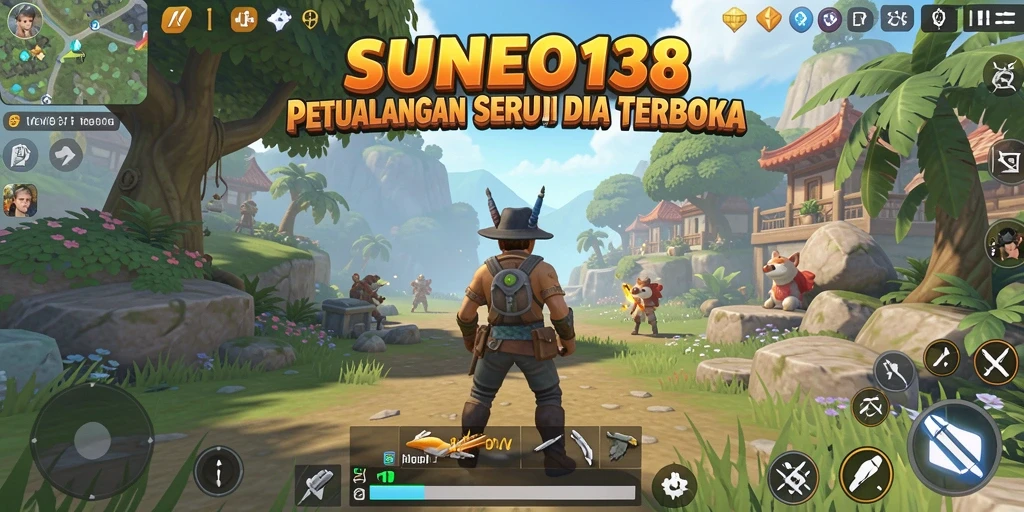 Gameplay SUNEO138 yang penuh petualangan di dunia terbuka.
